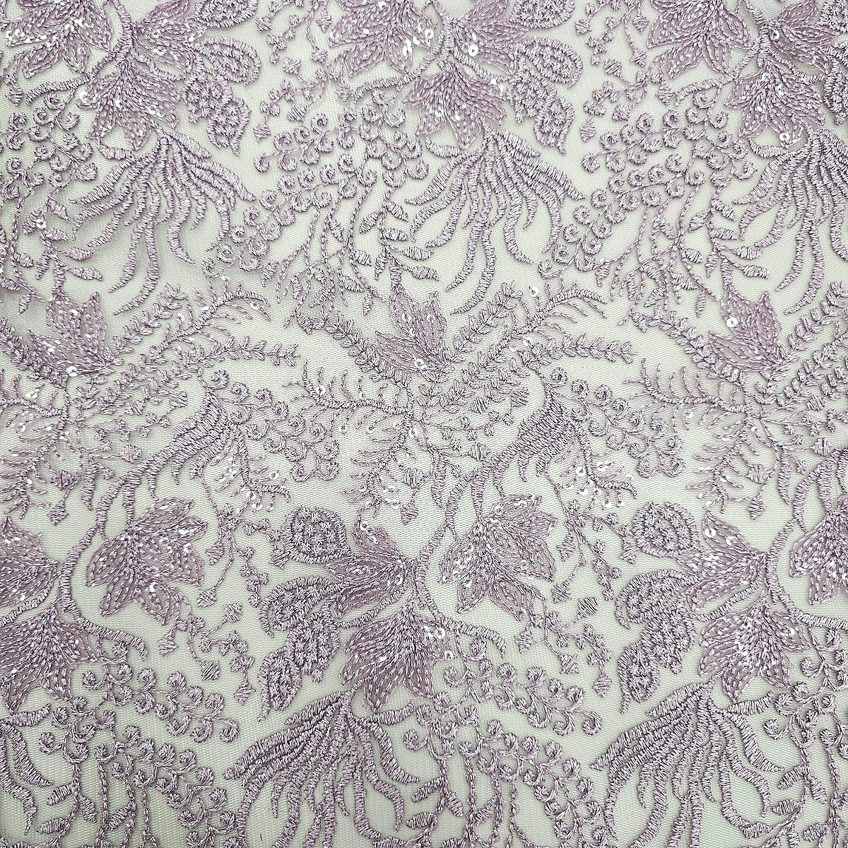 Floral Net Fabric