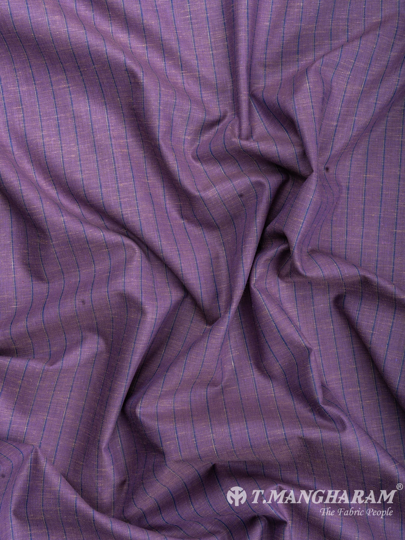 Purple Cotton Shirting Material - EF0974 view-3