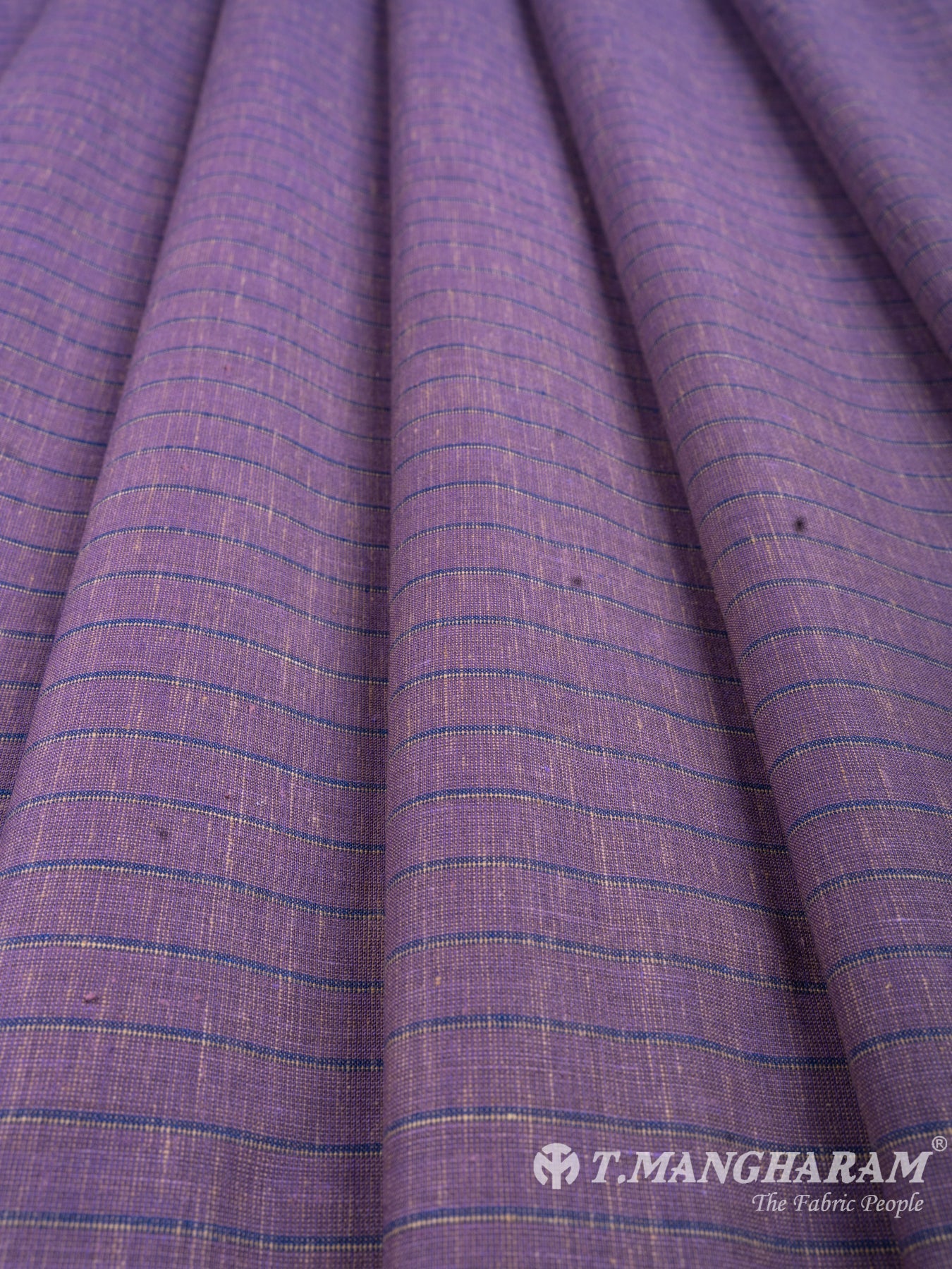 Purple Cotton Shirting Material - EF0974 view-1