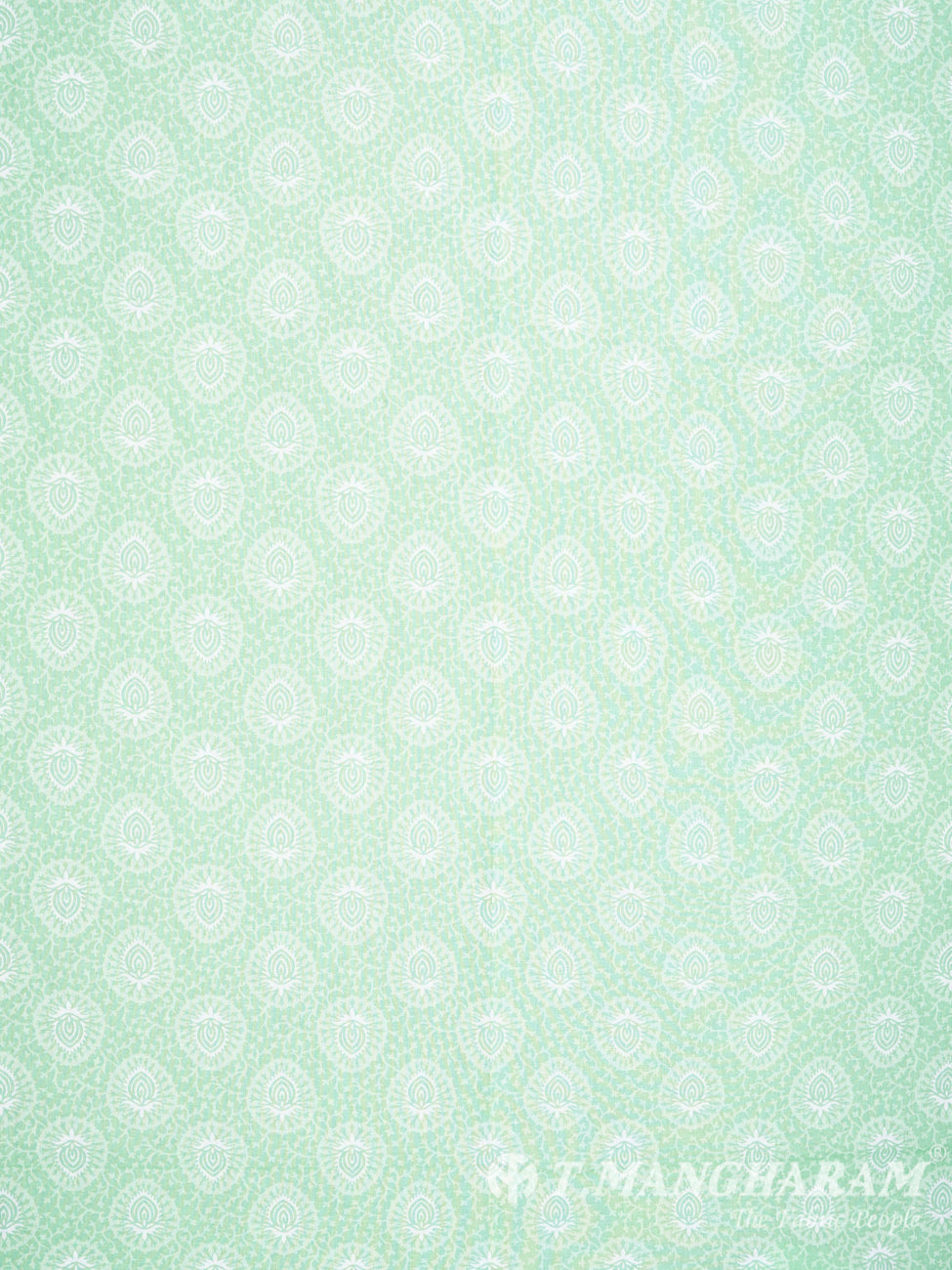 Green Cotton Fabric - EC1568 view-3