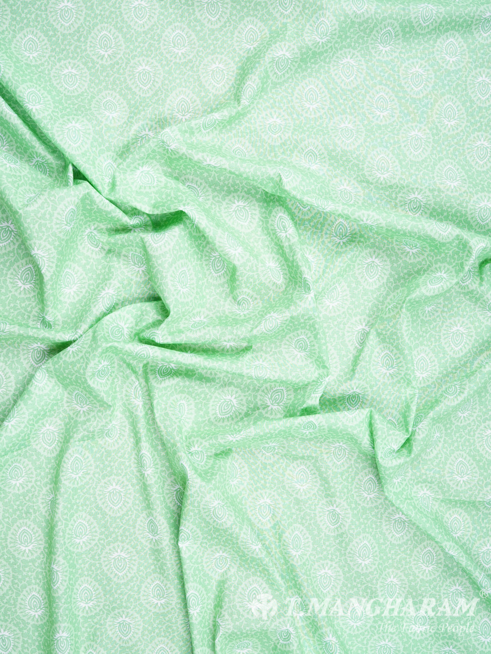 Green Cotton Fabric - EC1568 view-4