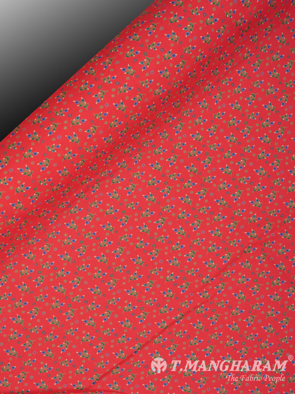Red Cotton Fabric - EC2146 view-2