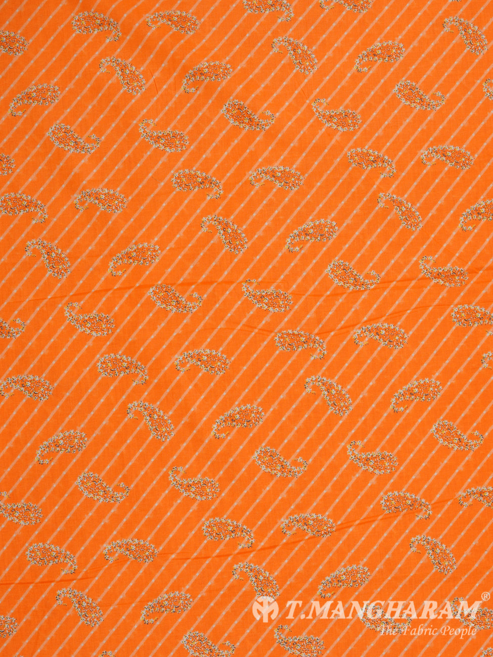 Orange Cotton Fabric - EB1342 view-2