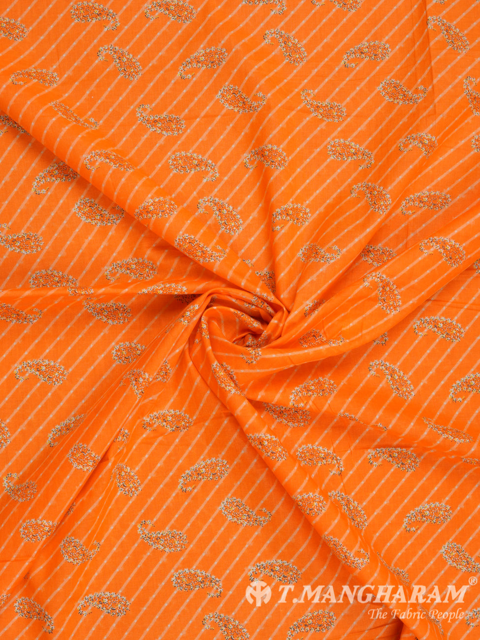 Orange Cotton Fabric - EB1342 view-1