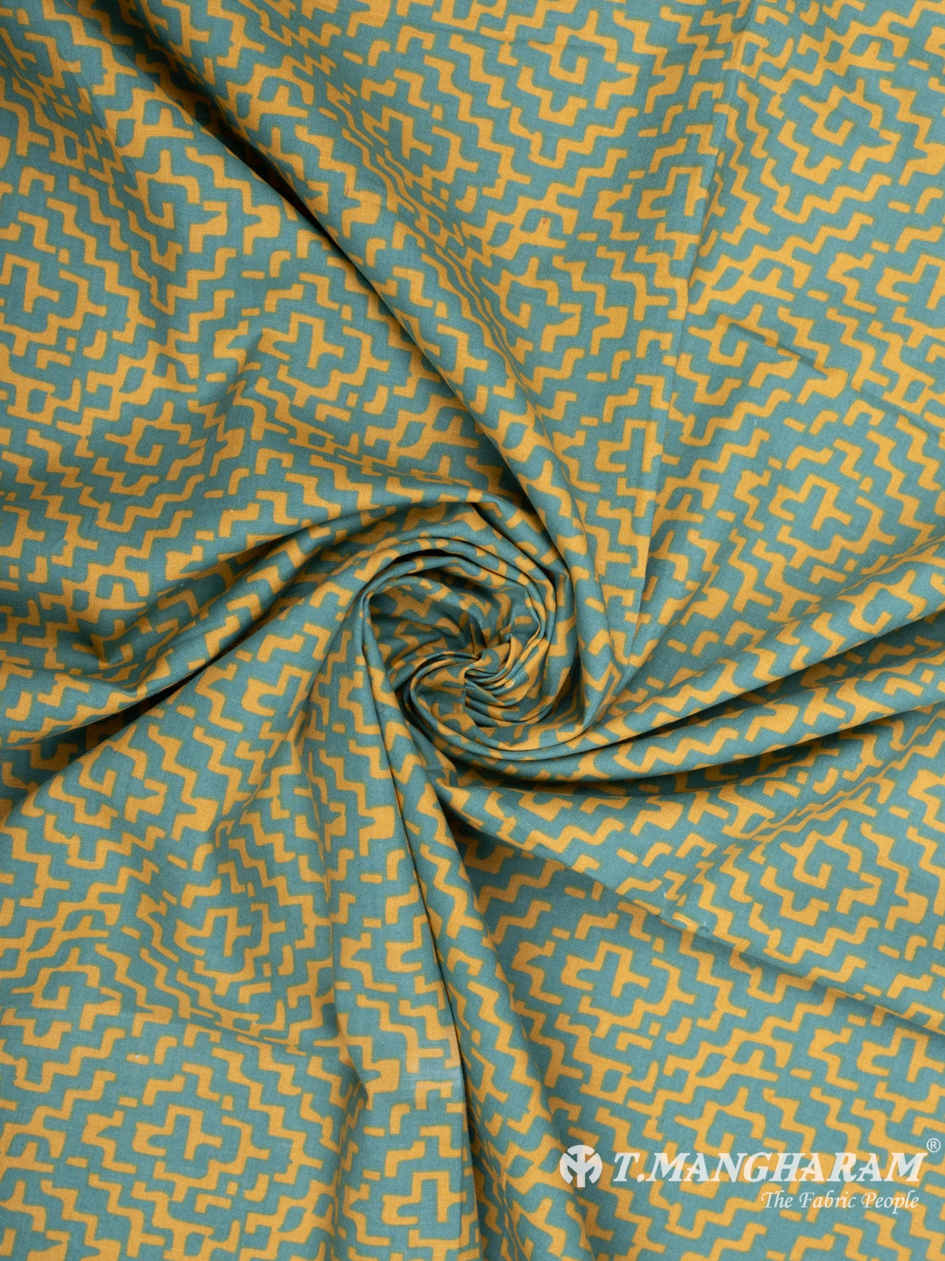 Multicolor Cotton Fabric - EC6289 view-1