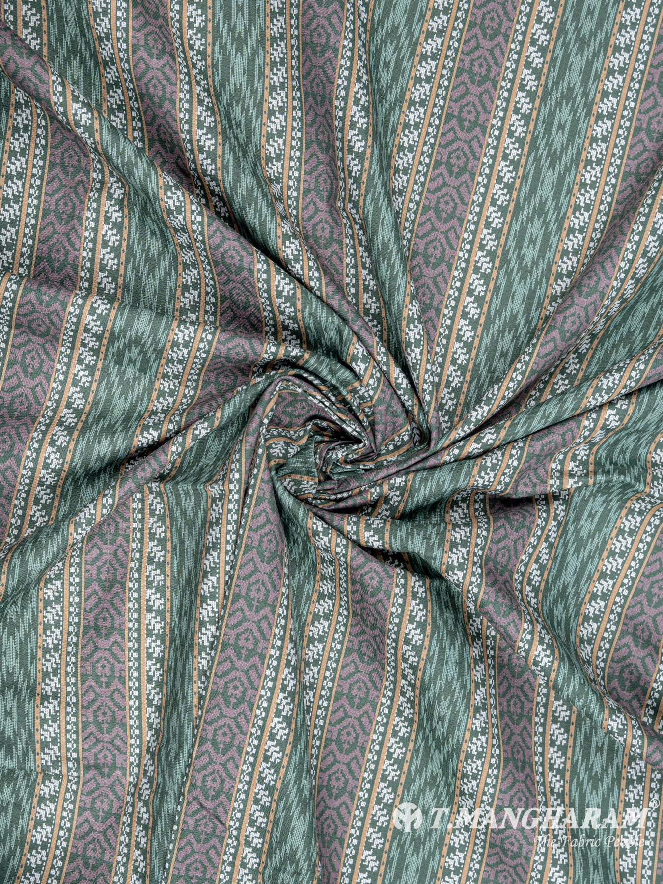 Multicolor Cotton Fabric - EC6292 view-1