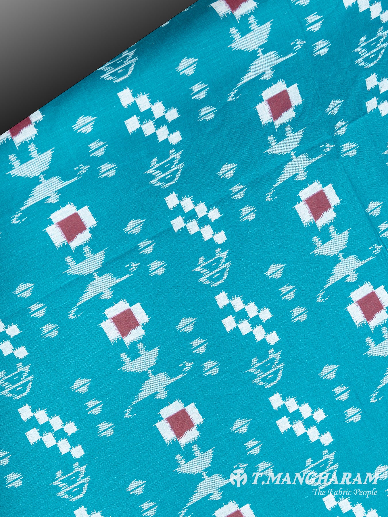 Blue Cotton Fabric - EC6287 view-2