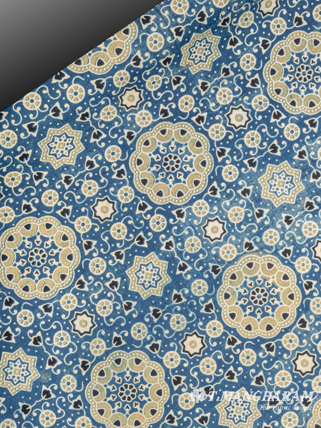 Blue Cotton Fabric - EC6239 view-2