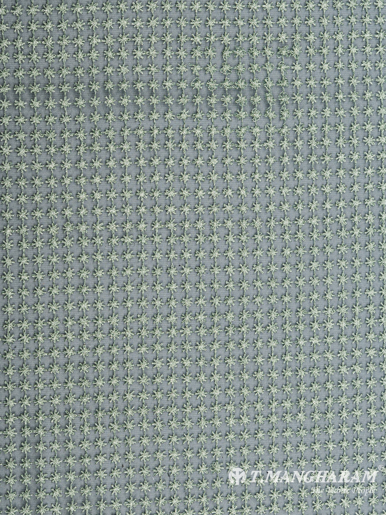 Mehndi Green Georgette Fabric - EC4823 view-3
