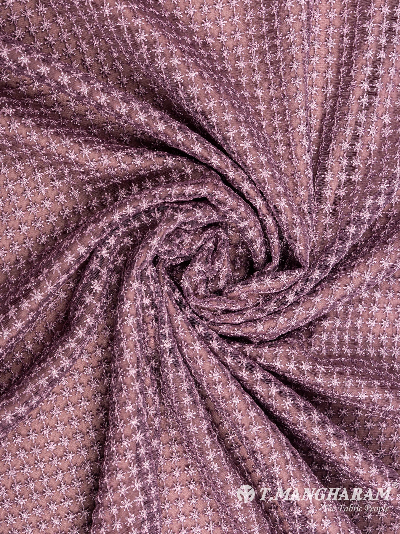 Violet Georgette Fabric - EC4827 view-1