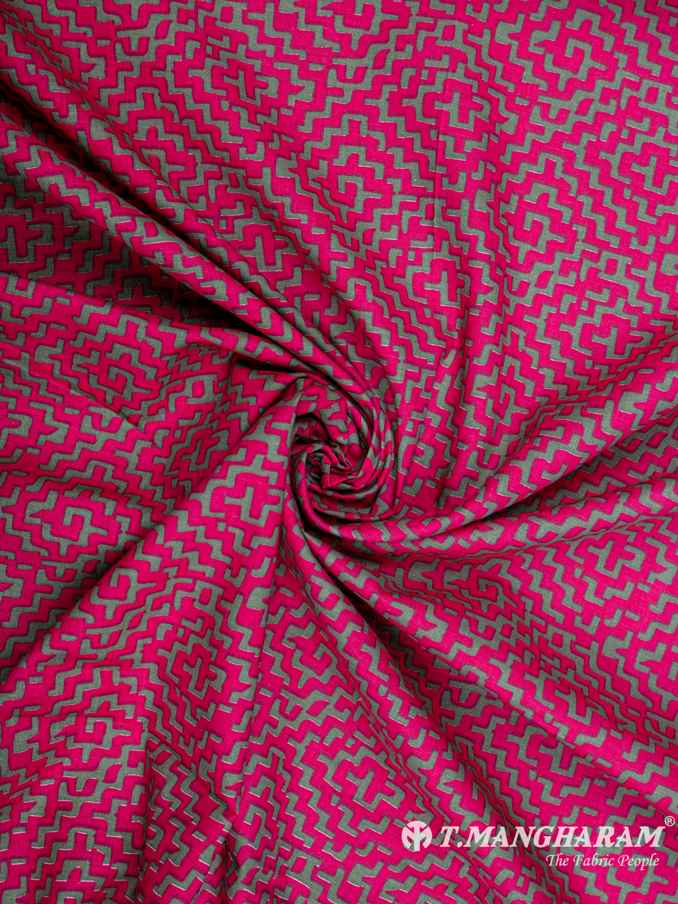 Multicolor Cotton Fabric - EC6298 view-1