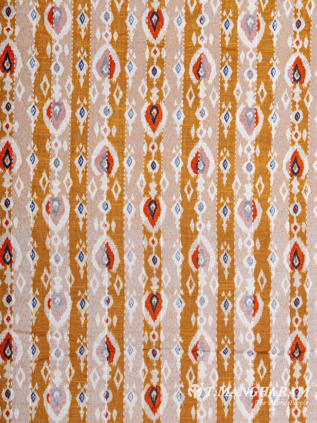 Brown Cotton Fabric - EC6373 view-3