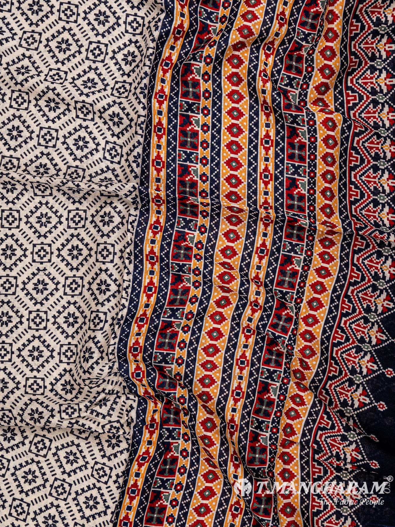 Multicolor Rayon Chudidhar Fabric Set - EG1398 view-2
