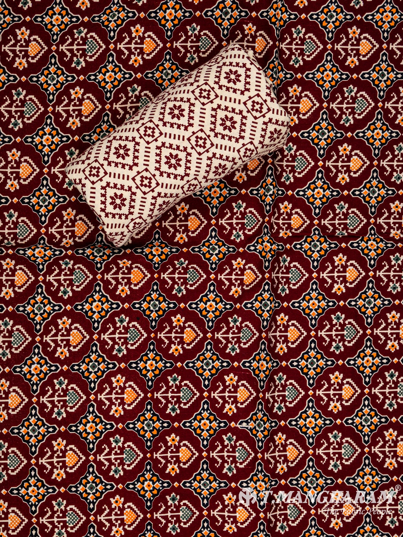 Multicolor Rayon Chudidhar Fabric Set - EG1395 view-3