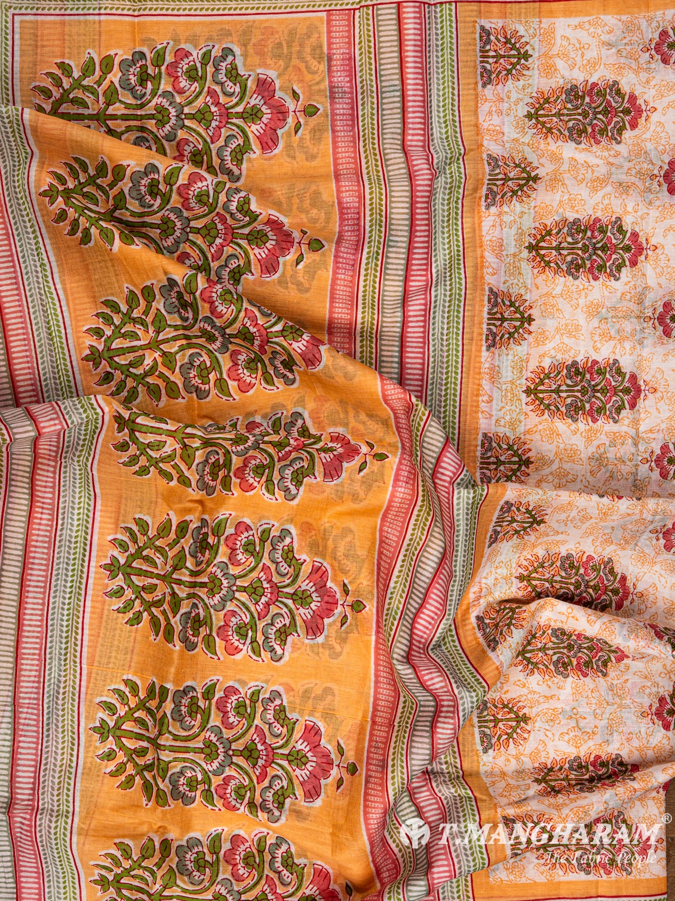 Yellow Cotton Chudidhar Fabric Set - EG1465 view-2