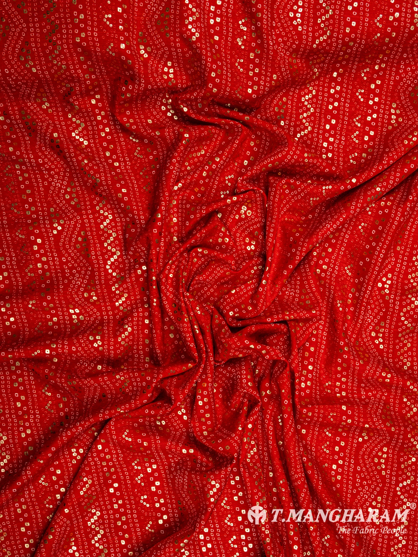 Red Cotton Fabric - EC4940 view-4