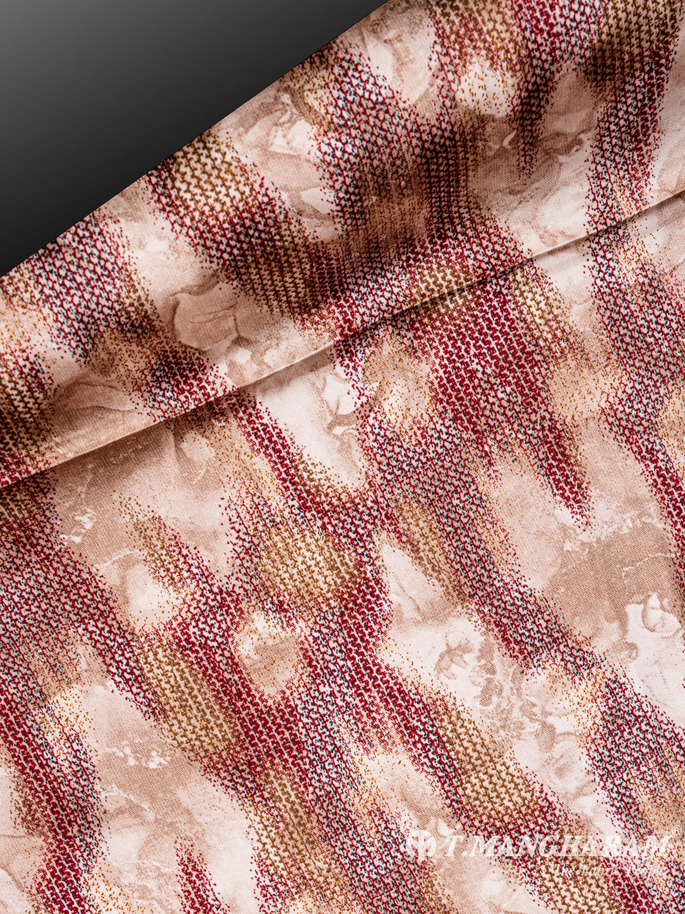 Brown Crepe Fabric - EB4781 view-2