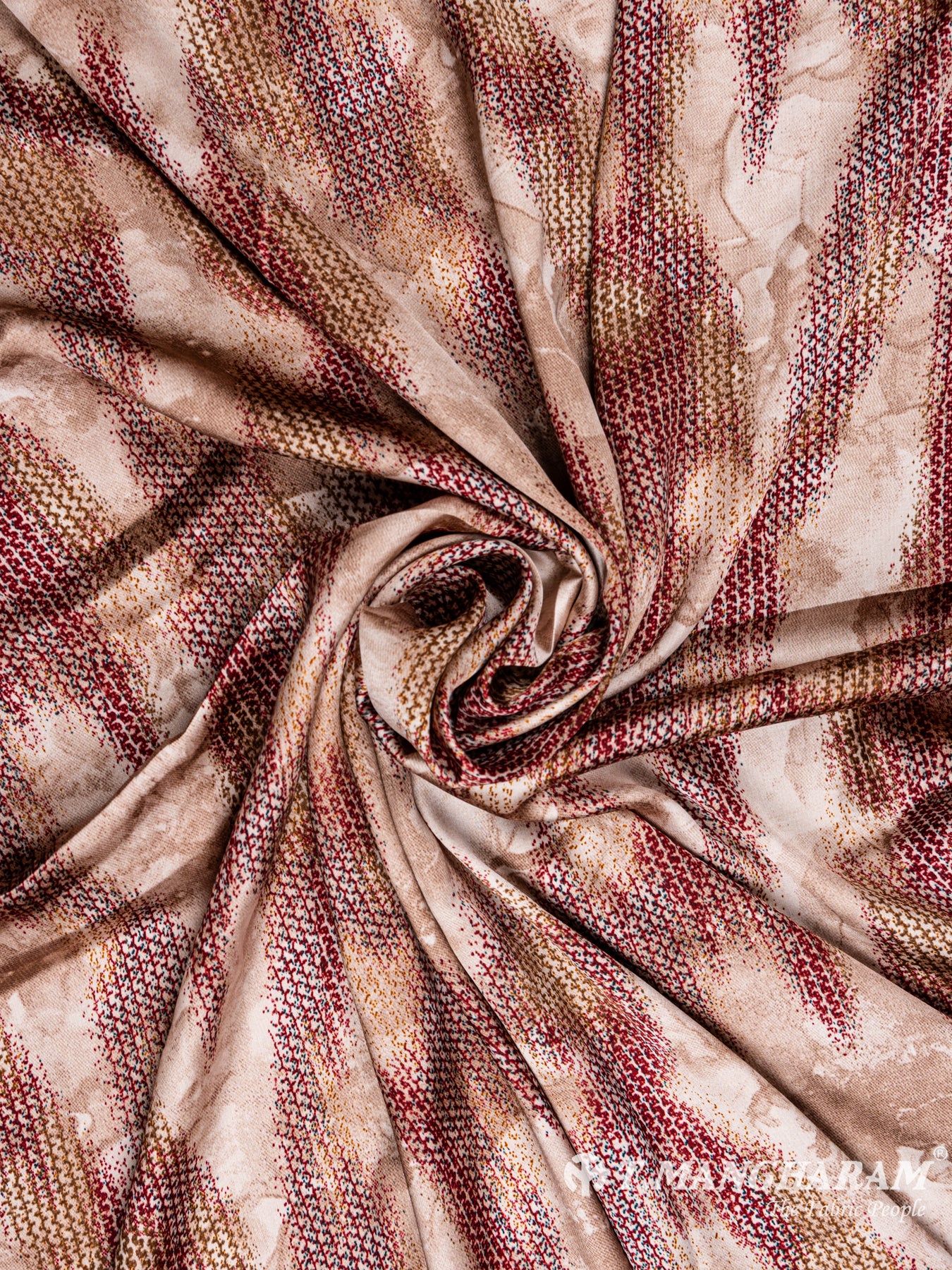 Brown Crepe Fabric - EB4781 view-1