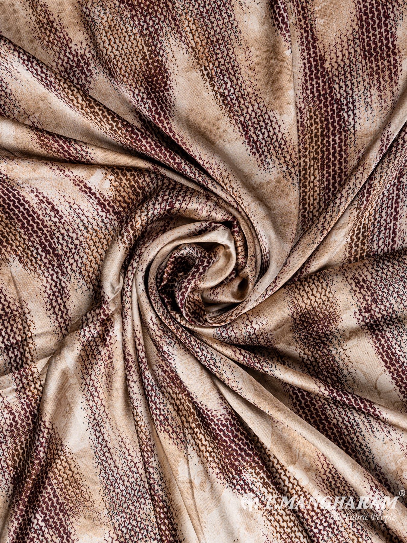 Brown Crepe Fabric - EB4786 view-1