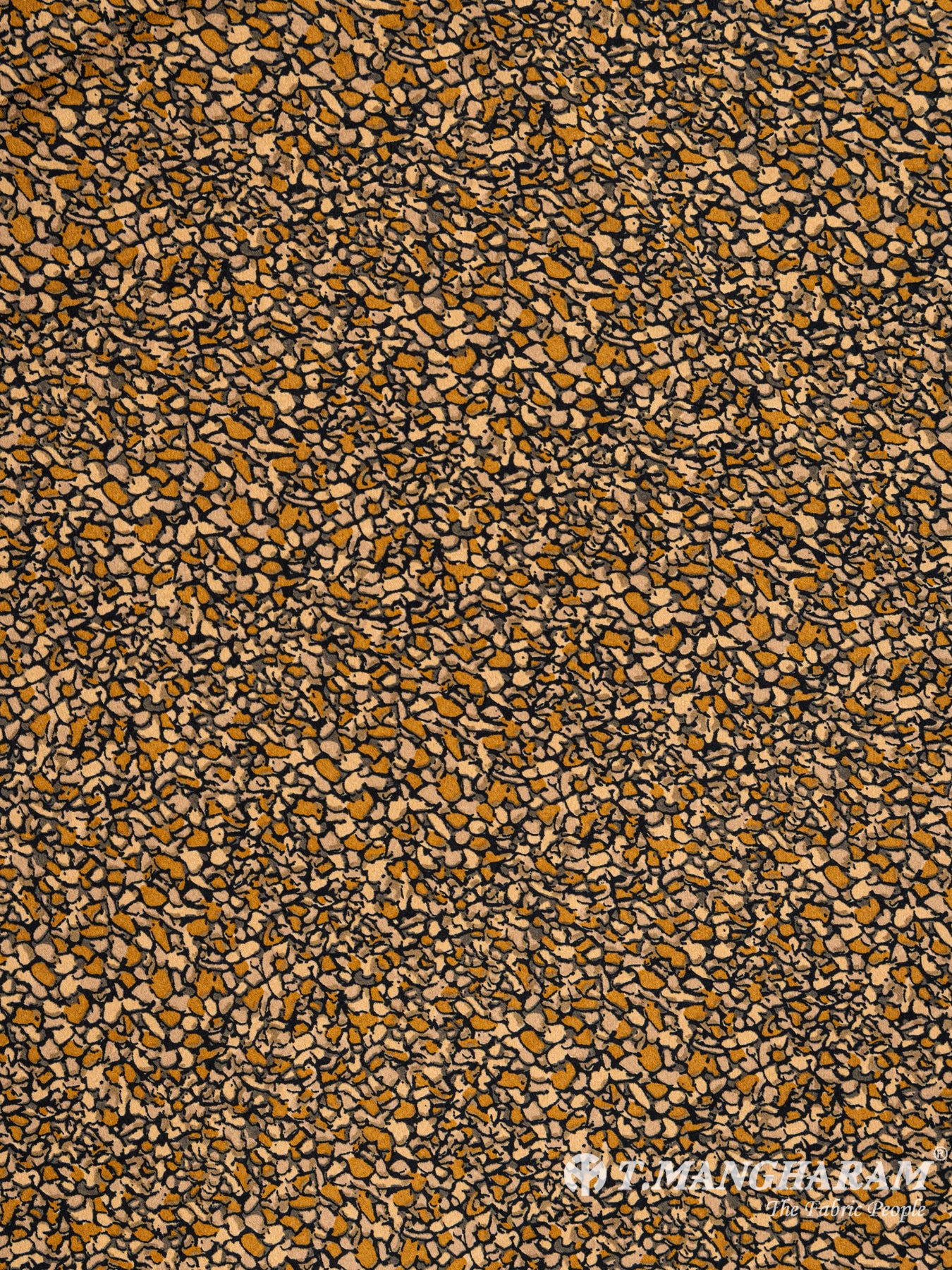 Brown Crepe Fabric - EB4780 view-3