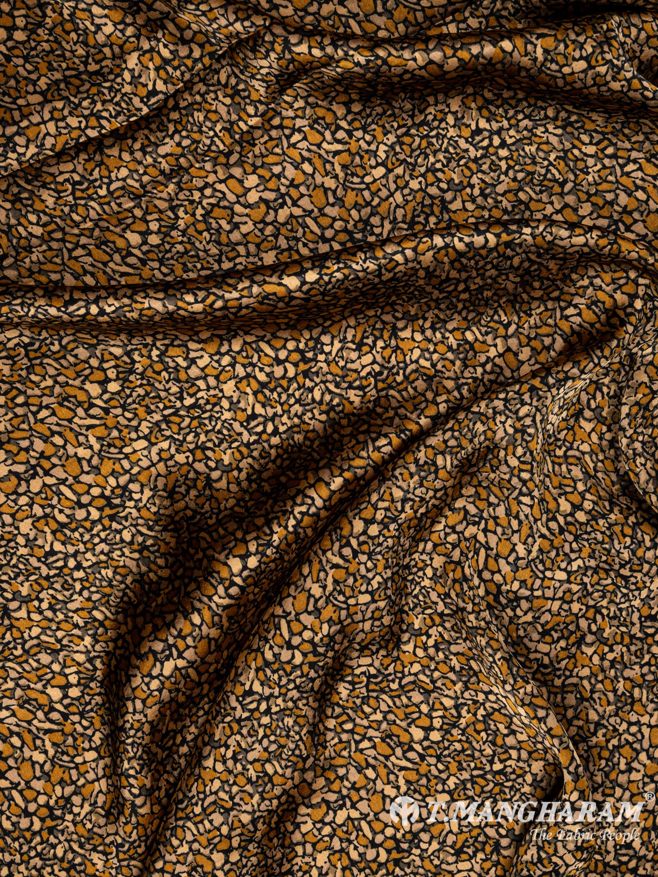 Brown Crepe Fabric - EB4780 view-4