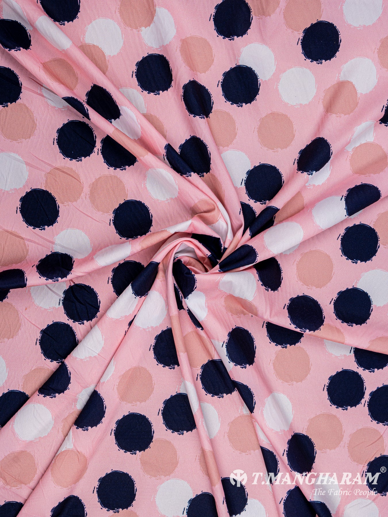 Pink Crepe Fabric - EC4921 view-1