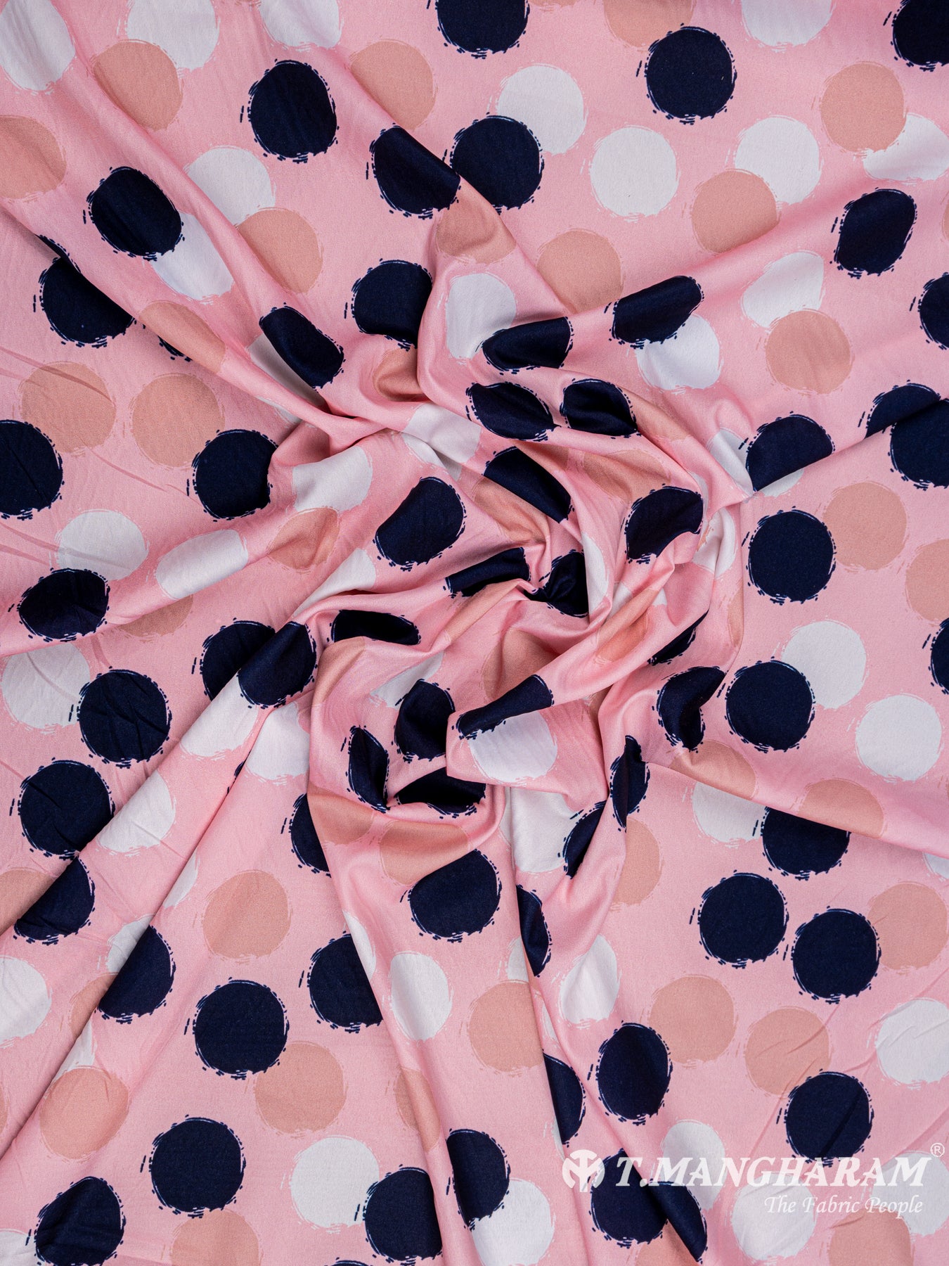 Pink Crepe Fabric - EC4921 view-4