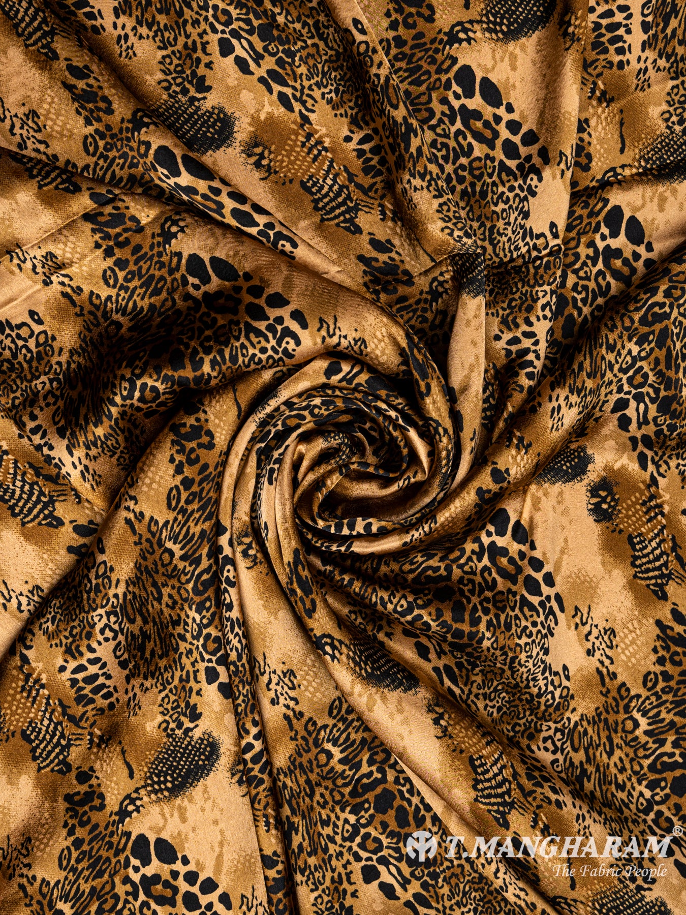 Brown Crepe Fabric - EB4778 view-1