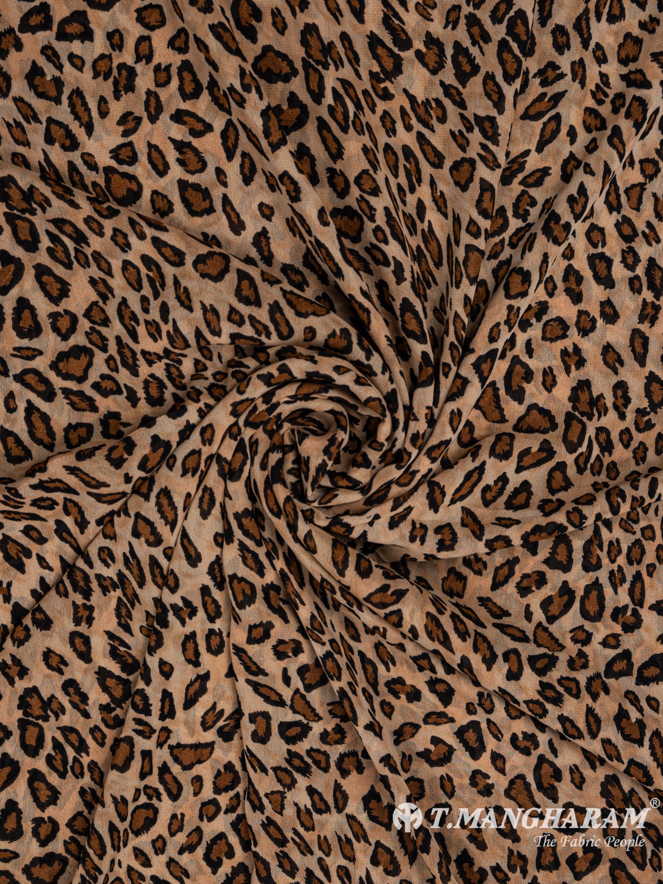 Brown Crepe Fabric - EB4794 view-1