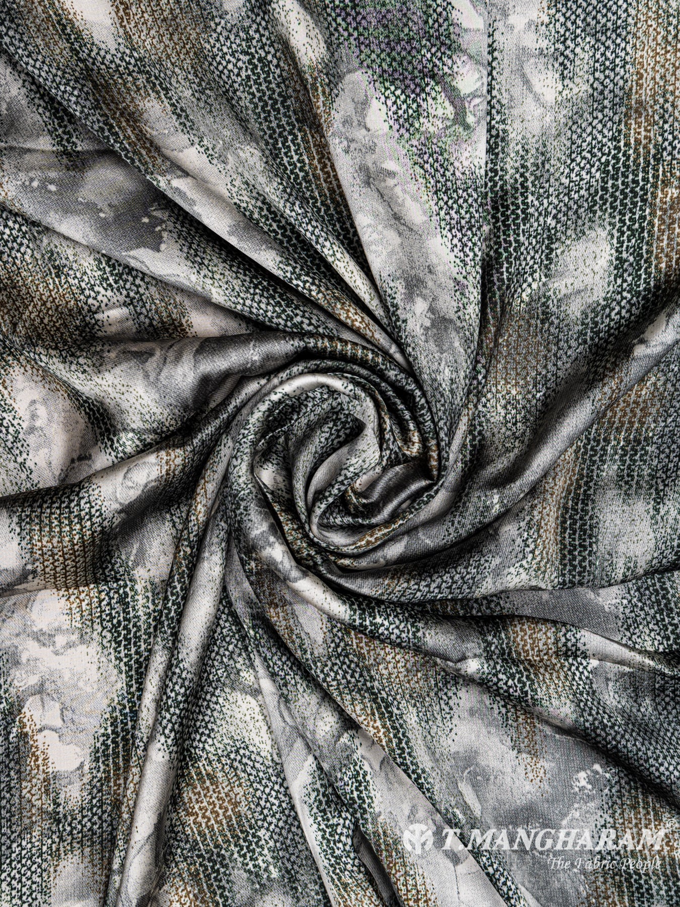 Grey Crepe Fabric - EB4784 view-1