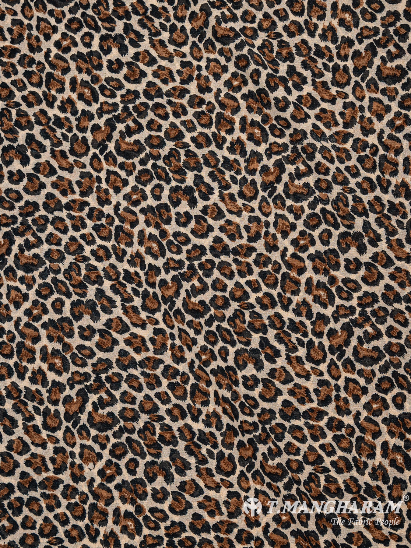 Brown Crepe Fabric - EB4788 view-3