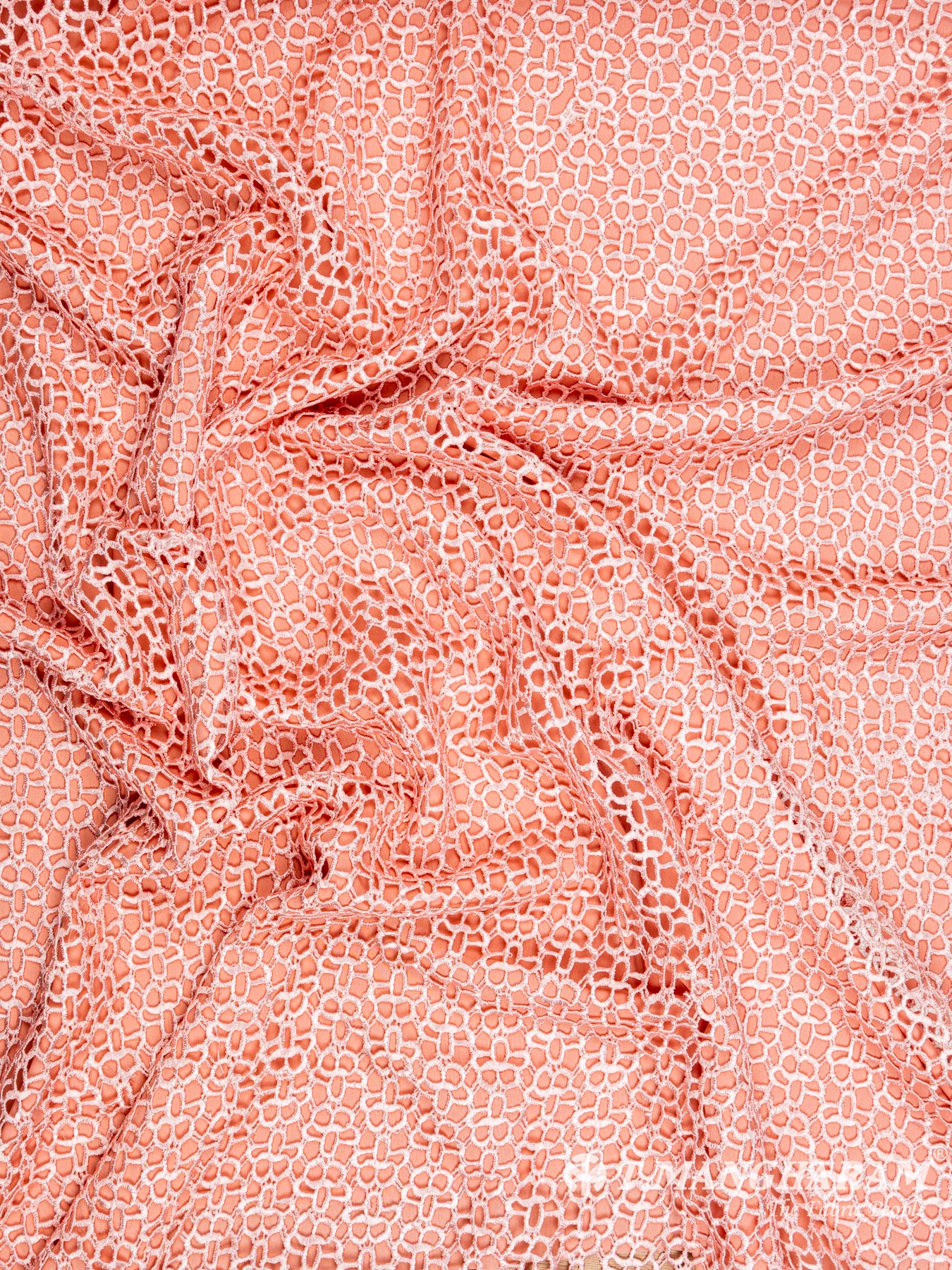 Peach Organza Tissue Fabric - EB3968 view-4