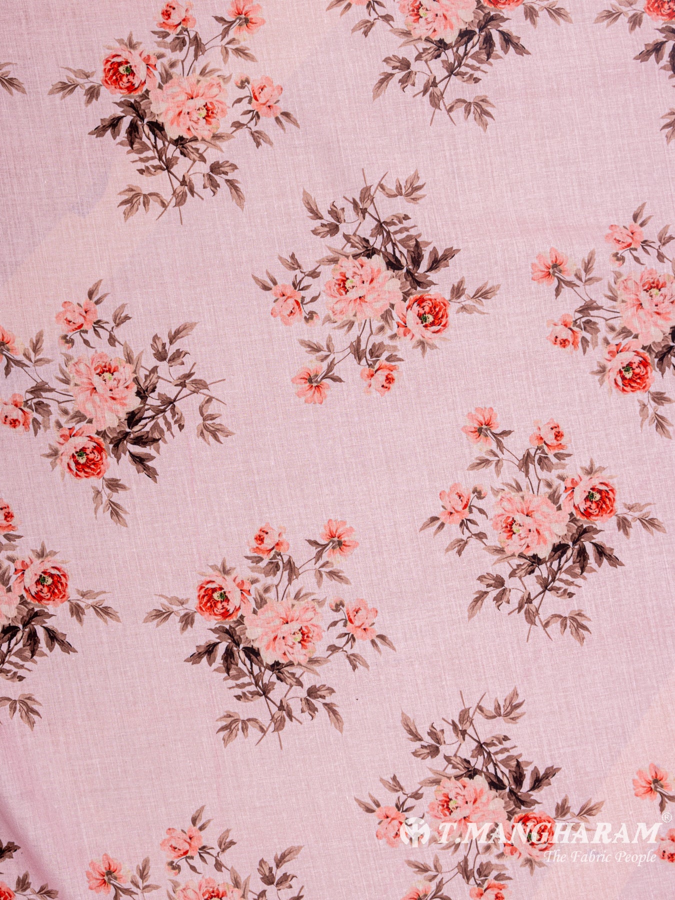 Pink Cotton Fabric - EC4933 view-3