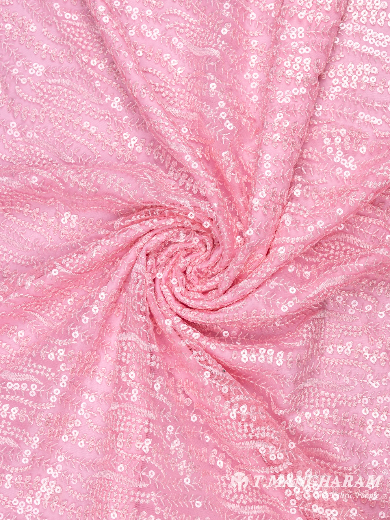 Pink Fancy Net Fabric - EC6405 view-1