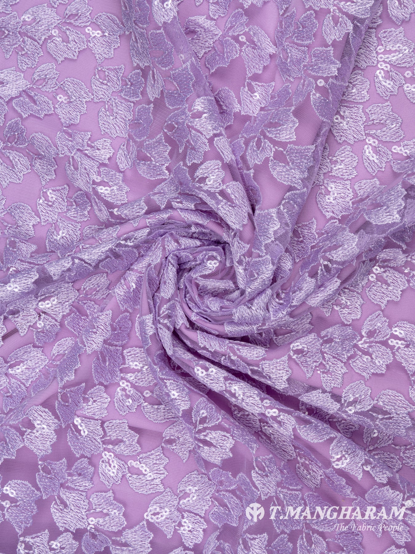 Violet Fancy Net Fabric - EC6416 view-1