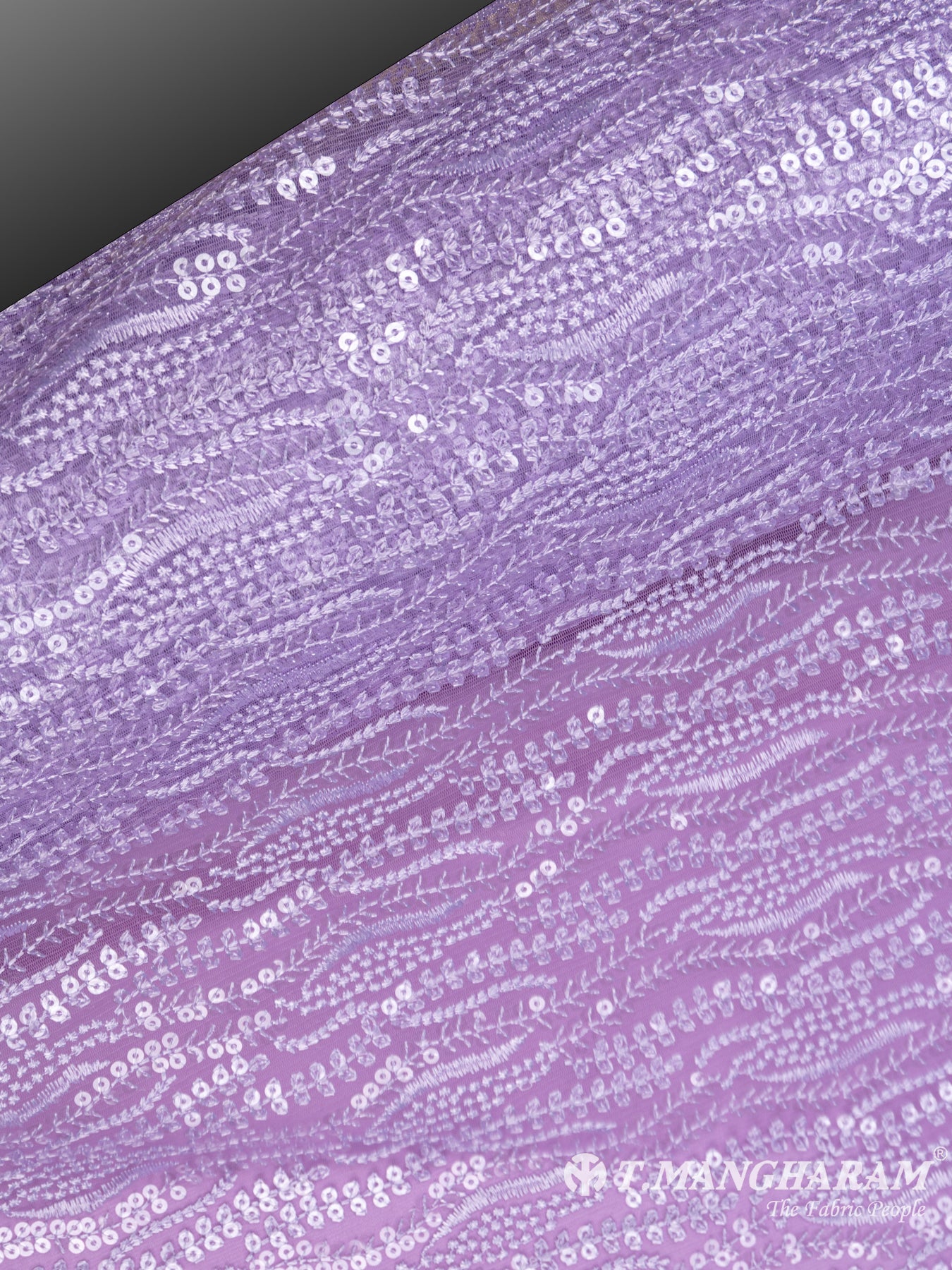 Violet Fancy Net Fabric - EC6403 view-2