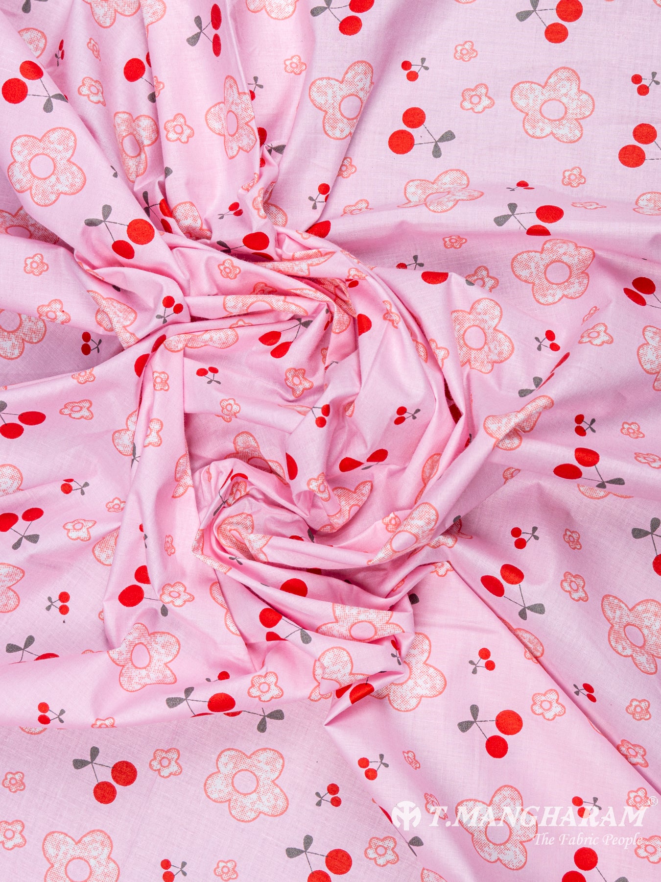 Pink Cotton Fabric - EC6505 view-4