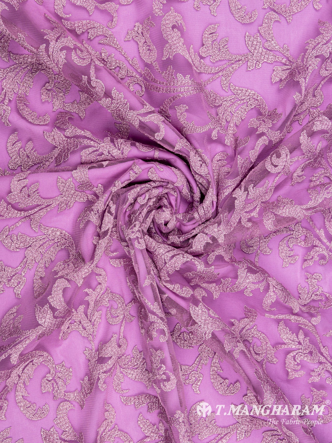 Violet Fancy Net Fabric - EA1639 view-1
