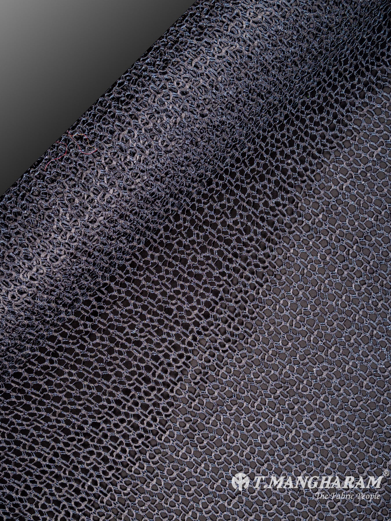 Black Organza Tissue Fabric - EB3966 view-2