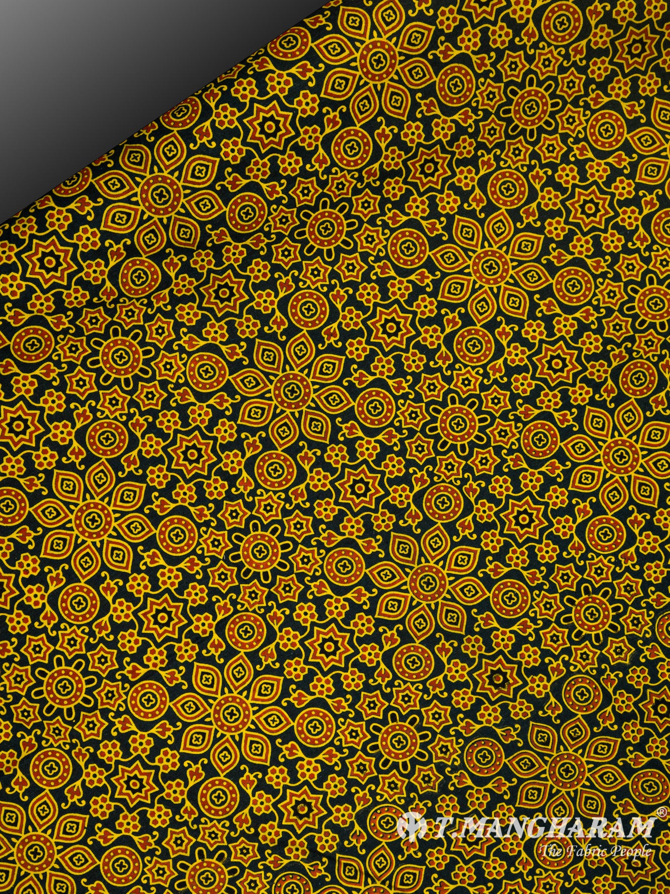 Green Cotton Fabric - EA1749 view-2