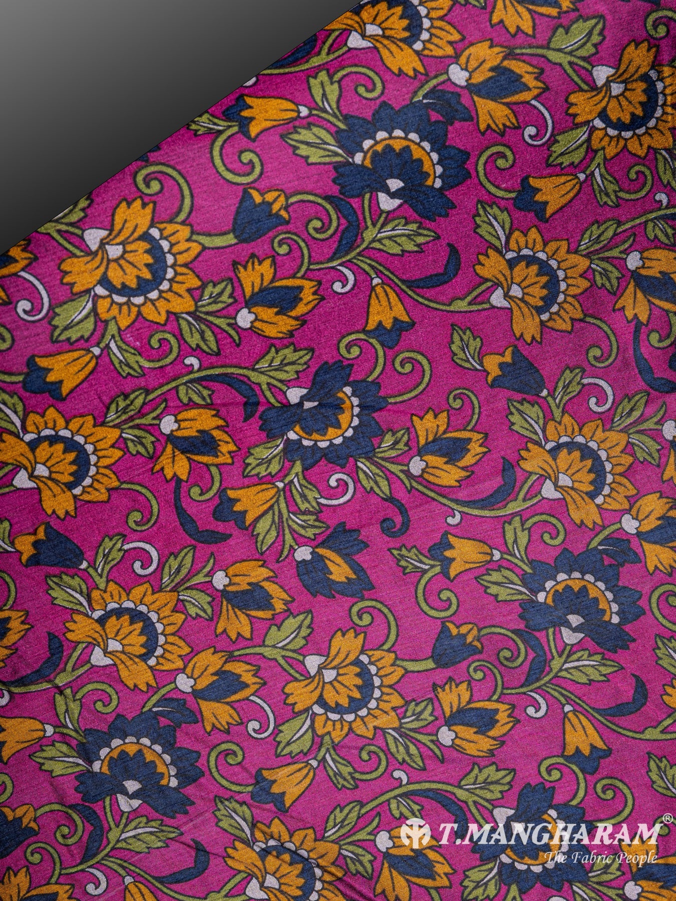 Pink Semi Silk Fabric - EC6564 view-3