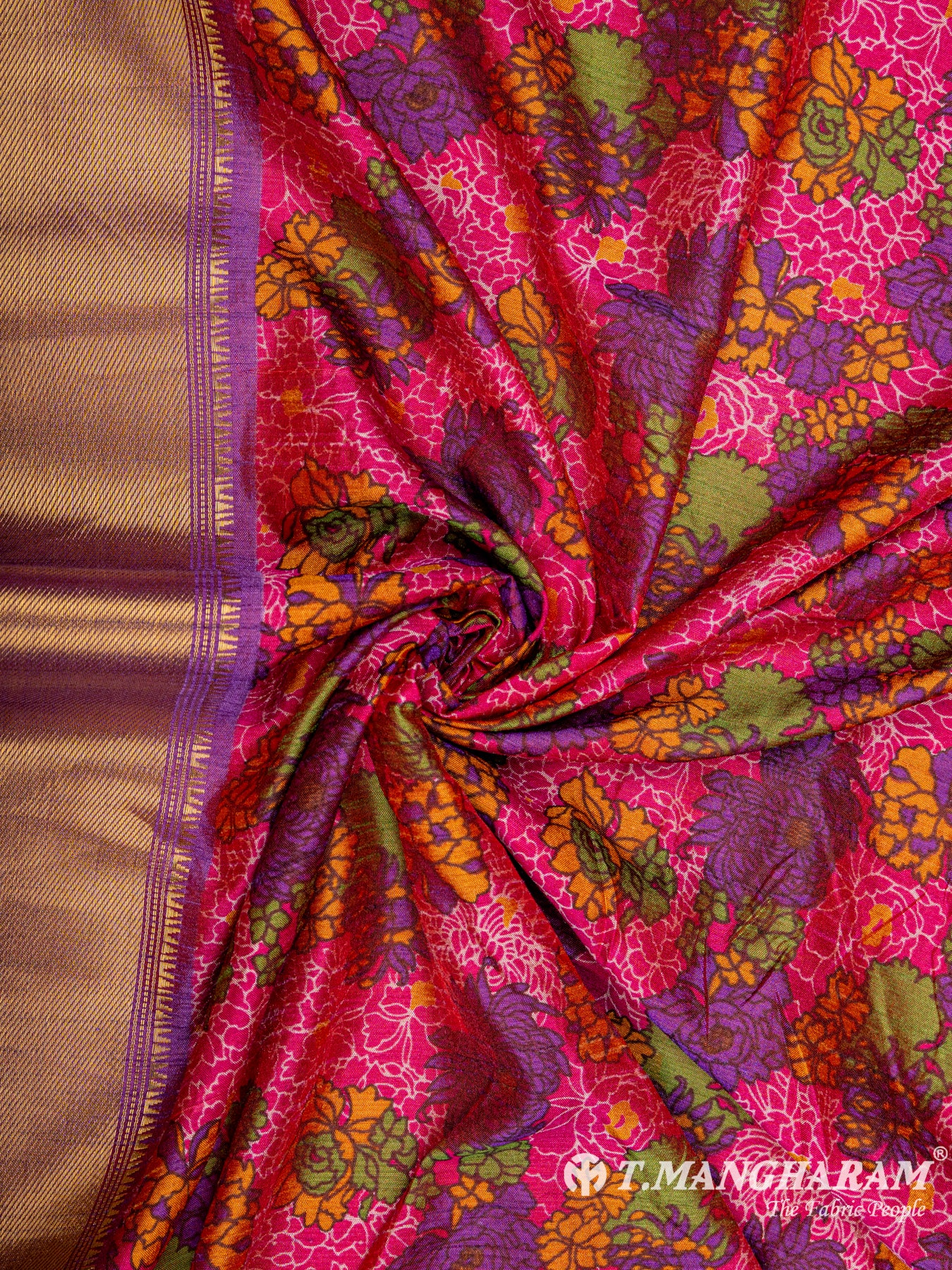 PinkSemi Silk Fabric - EC6558 view-1