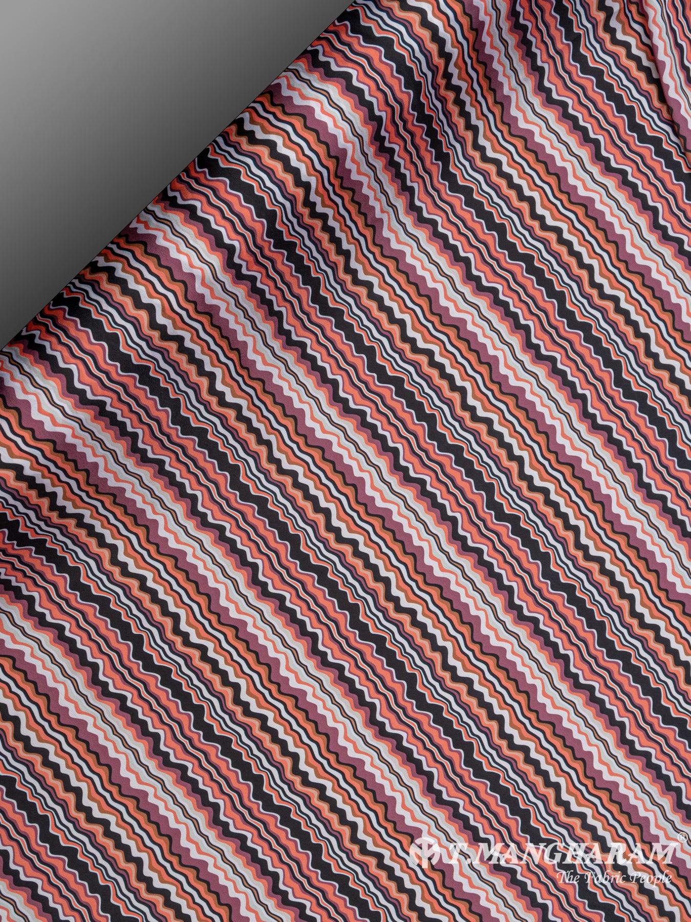 Multicolor Satin Fabric - EB4072 view-2