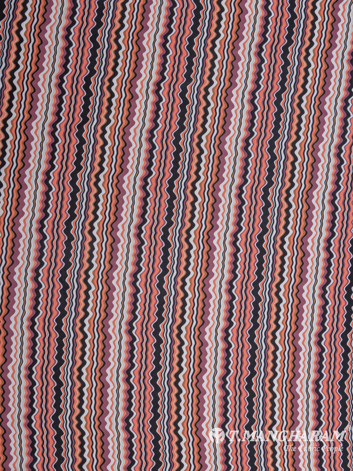 Multicolor Satin Fabric - EB4072 view-3