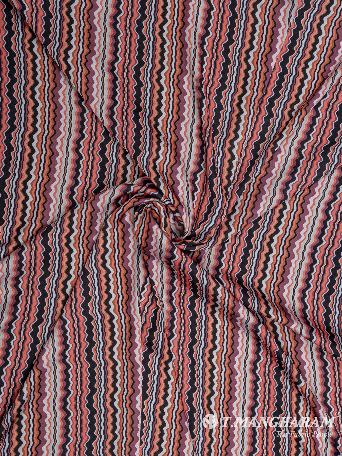 Multicolor Satin Fabric - EB4072 view-1