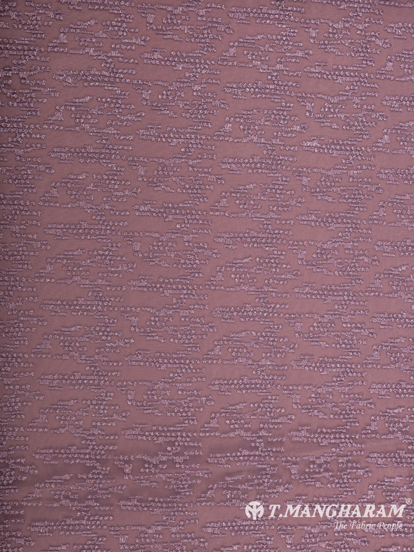Violet Net Embroidery Fabric - EB4922 view-3