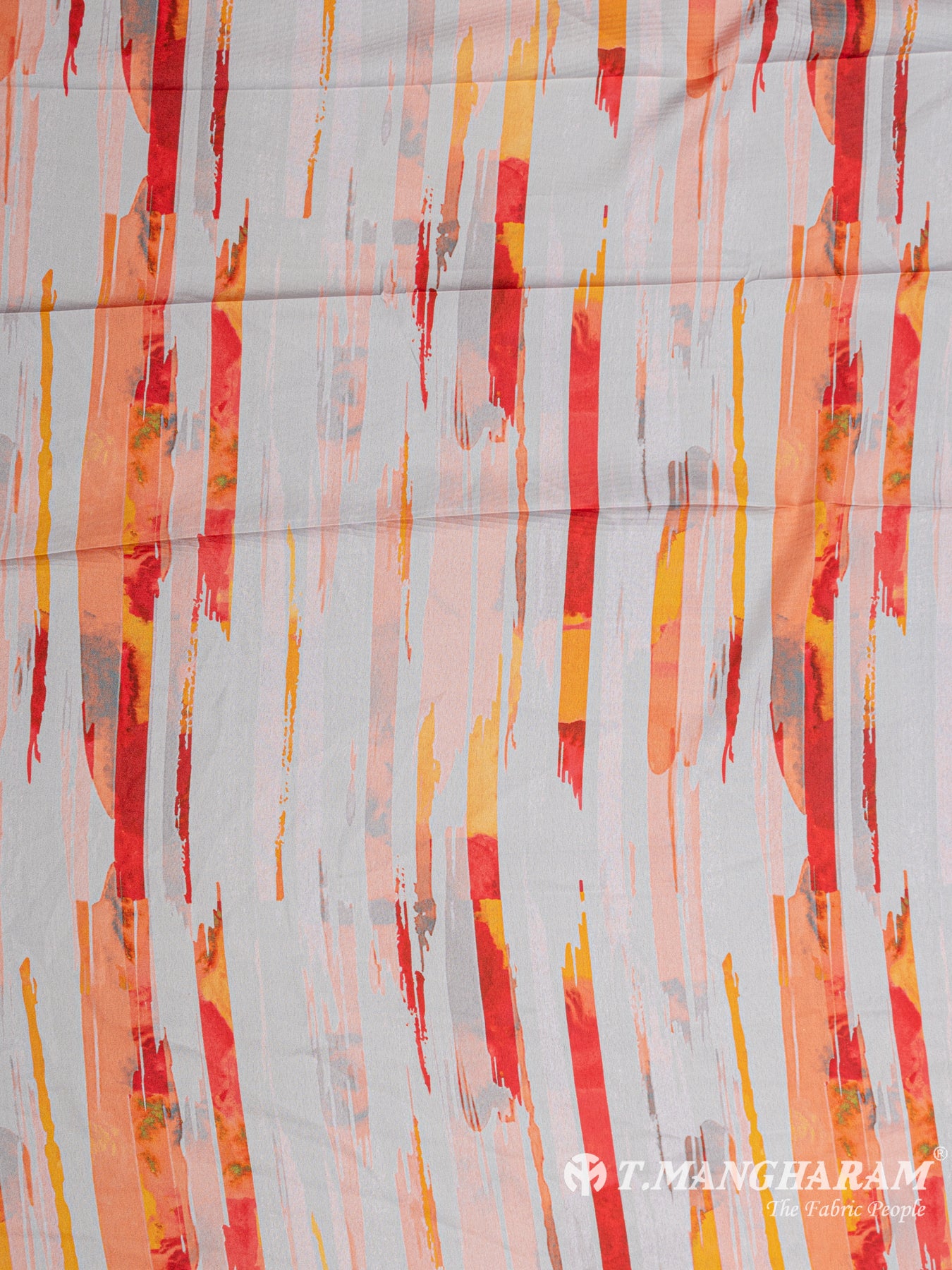 Grey Satin Fabric - EB4081 view-3