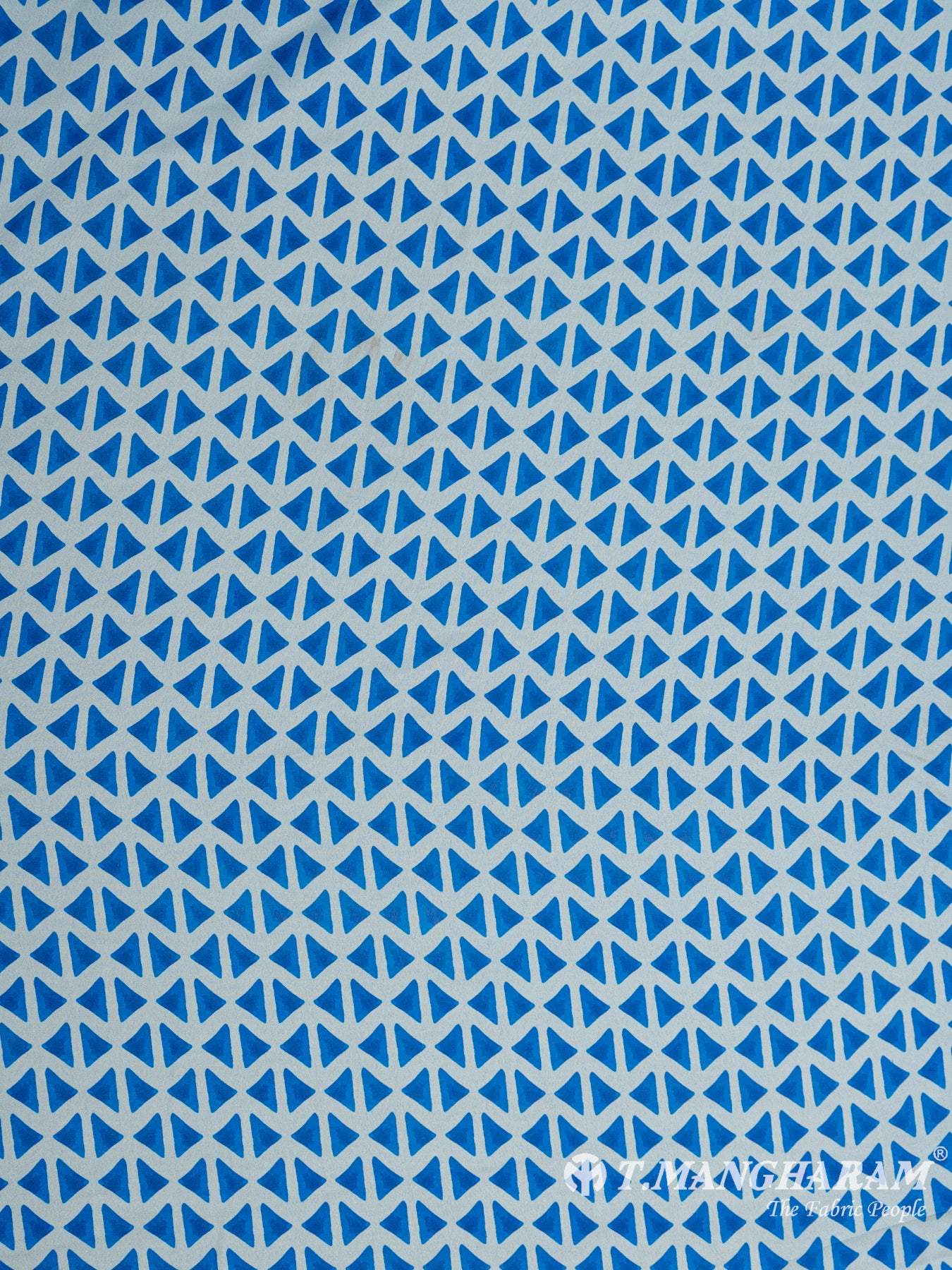 Blue Satin Fabric - EB4075 view-3