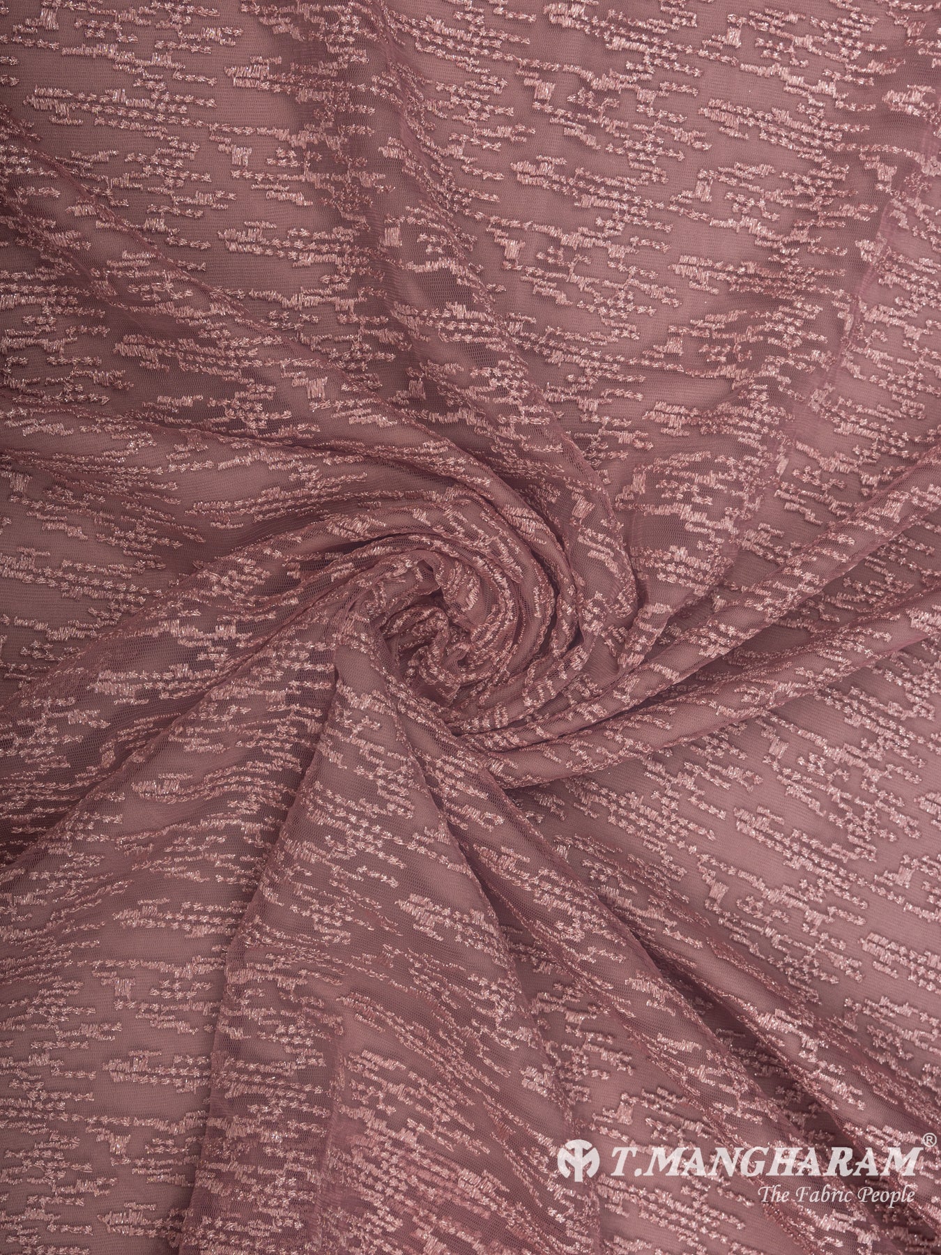 Pink Net Embroidery Fabric - EB4916 view-1