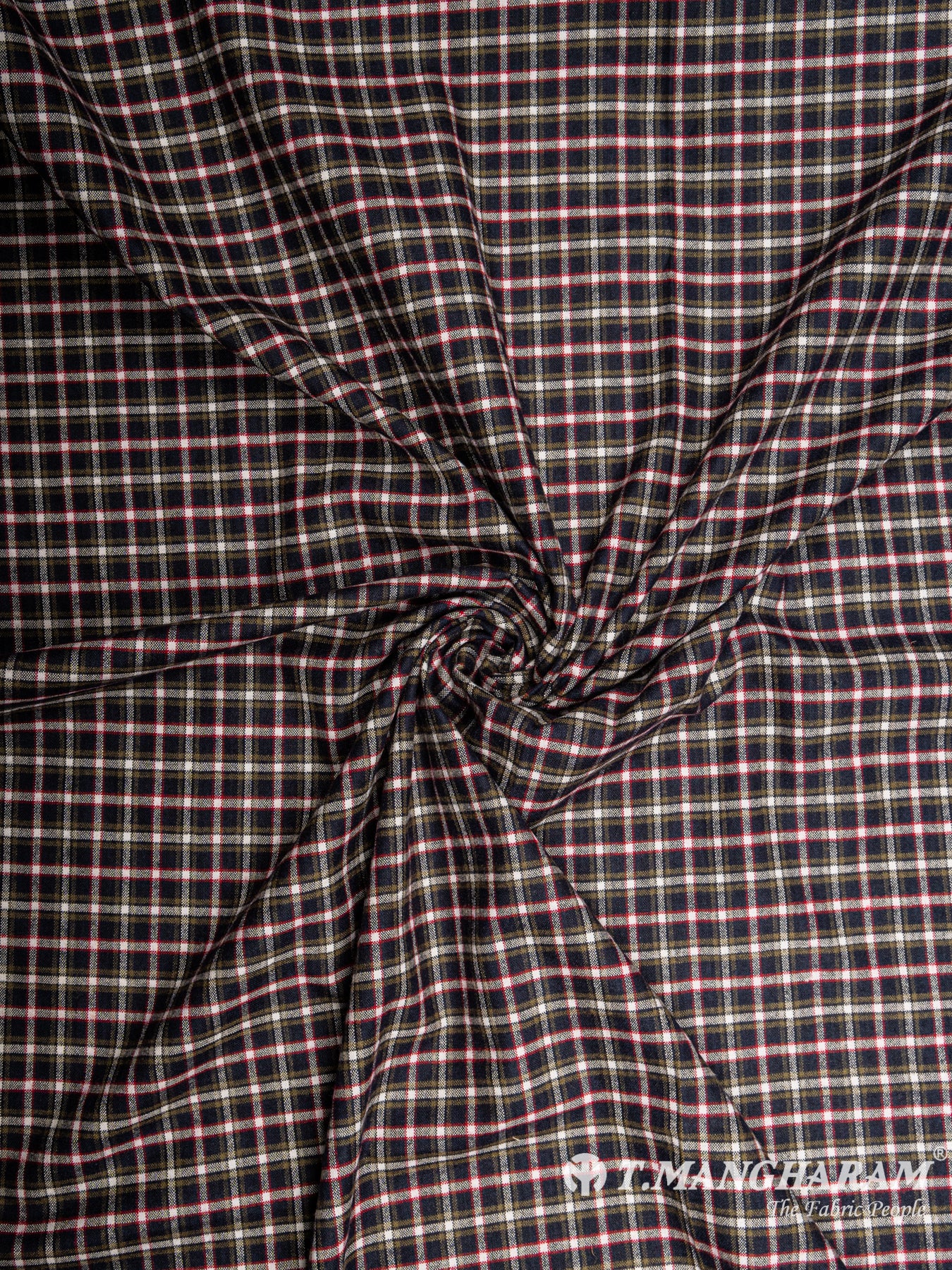 Black Cotton Fabric - EB2789 view-1